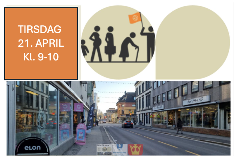 Gater i Vater - Universell utforming i Holmestrand sentrum! 